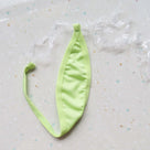 Lila Clear-Strap Micro Thong