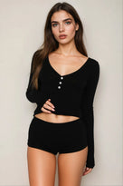 Soft Long Sleeve Loungewear Set | Lavah Intimates