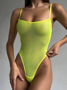 Mara Sheer Mesh Bodysuit