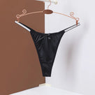 Halo Rhinestone Belt Thong