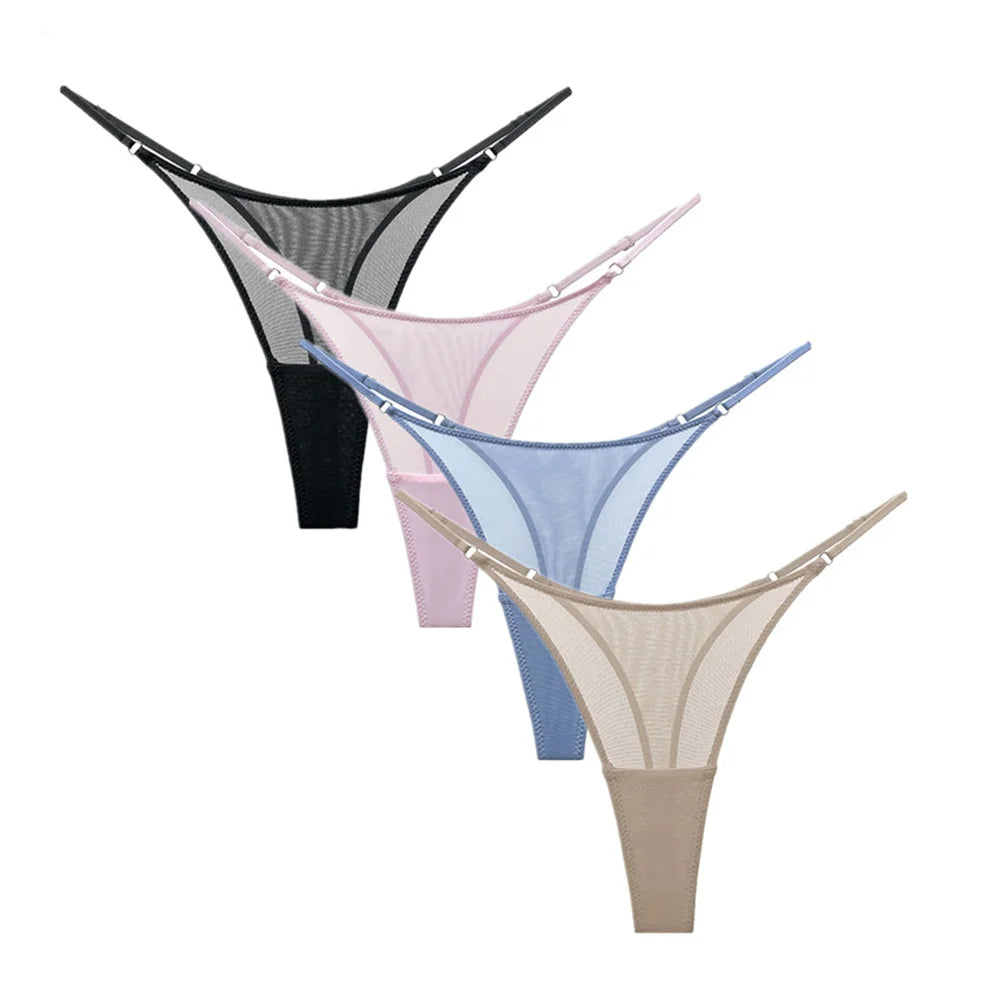 FlexFit Sheer Thong (4 Pack)