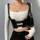 Knox Faux-Leather Cage Belt | Lavah Intimates