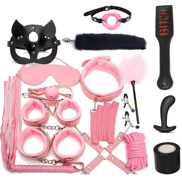 Pleasure Kits  LAVAH LINGERIE & INTIMATES 16pcs Pink  