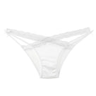 Elegant Cross Band Lace Panties | Lavah Intimates