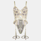 Odette Lace Garter Bodysuit