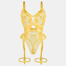 Odette Lace Garter Bodysuit