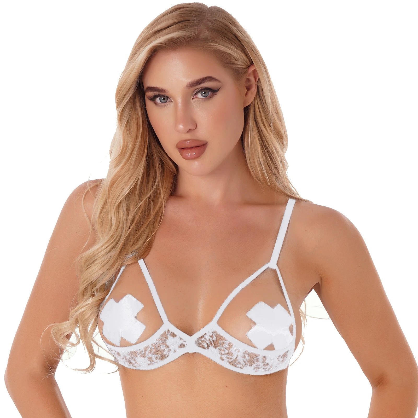 Sheer Open Harness Bra | Lavah Intimates