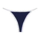 Daily Ribbed Lace Thong