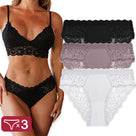 Allure Lace Panty (3-Pack) | Lavah Intimates
