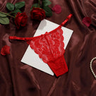 Farah Adjustable Lace Thong