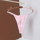 Halo Rhinestone Belt Thong
