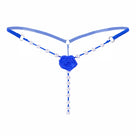Rose Pearl Crotchless G-String | Lavah Intimates