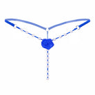 Rose Pearl Crotchless G-String | Lavah Intimates