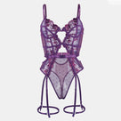 Odette Lace Garter Bodysuit