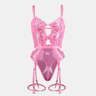 Odette Lace Garter Bodysuit