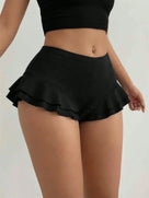 Piper Ruffle Mini Skort