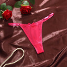 Bijou Satin Bow G-String