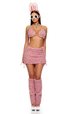 Hey Boo Toy 6-Piece Women's Monster Costume - Pink