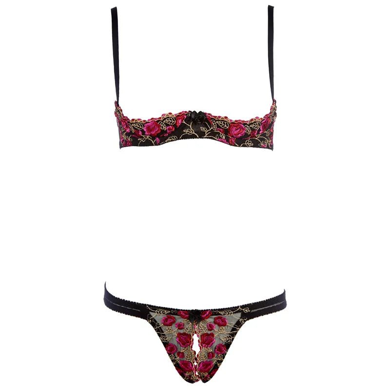 Blooming Rose Lingerie Set - LAVAH INTIMATES