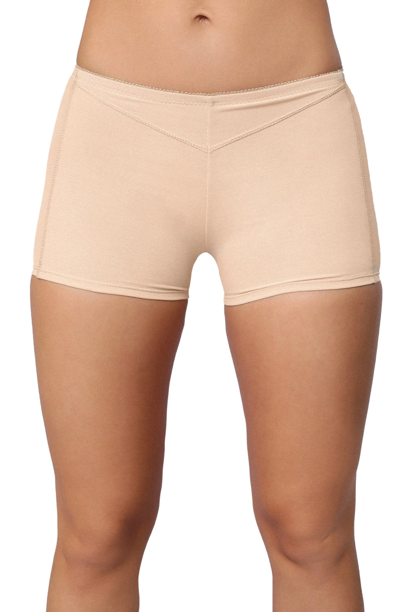 Butt Lifter Boy Short - Beige - LAVAH INTIMATES