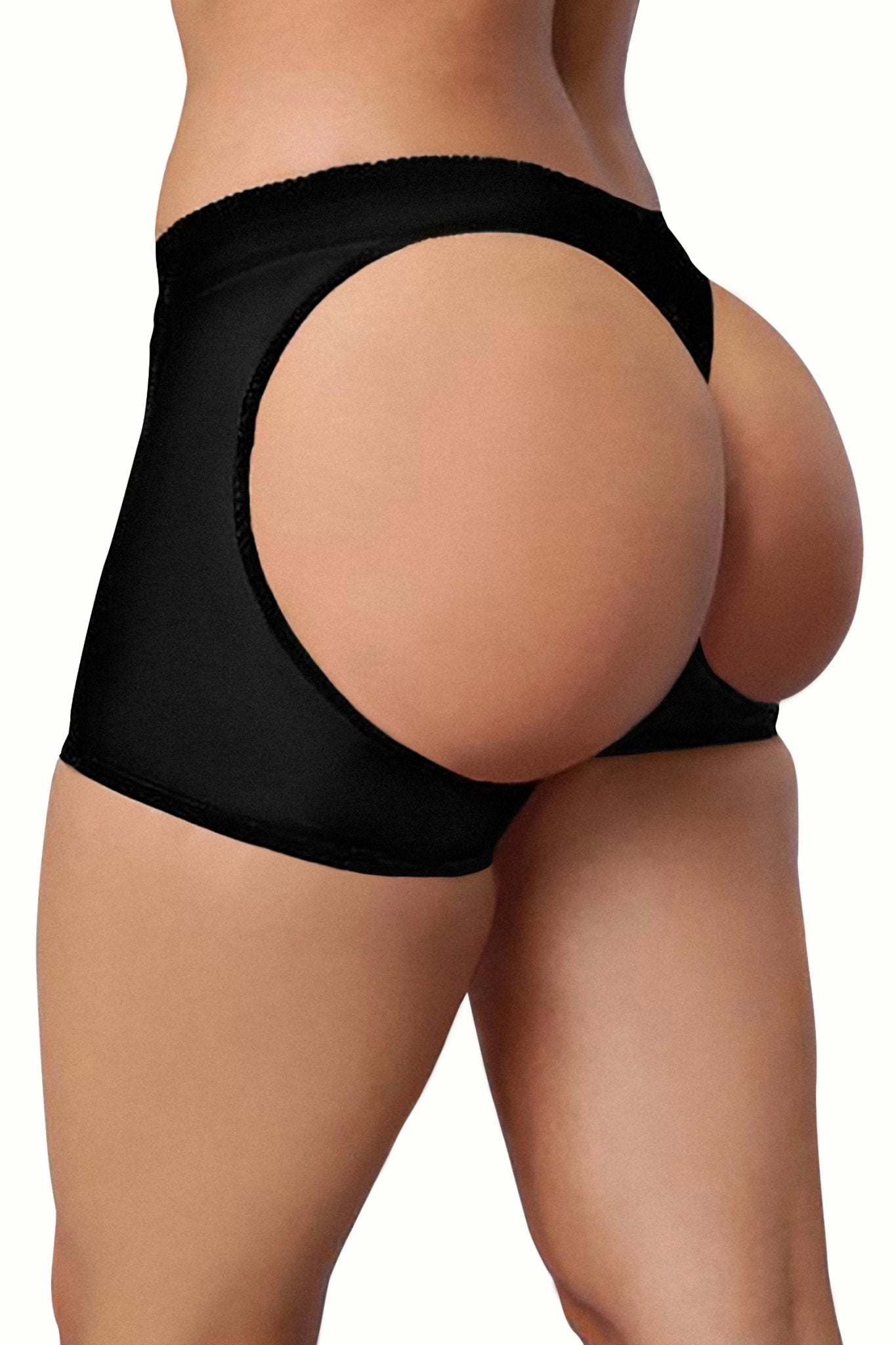 Butt Lifter Boy Short - Black - LAVAH INTIMATES