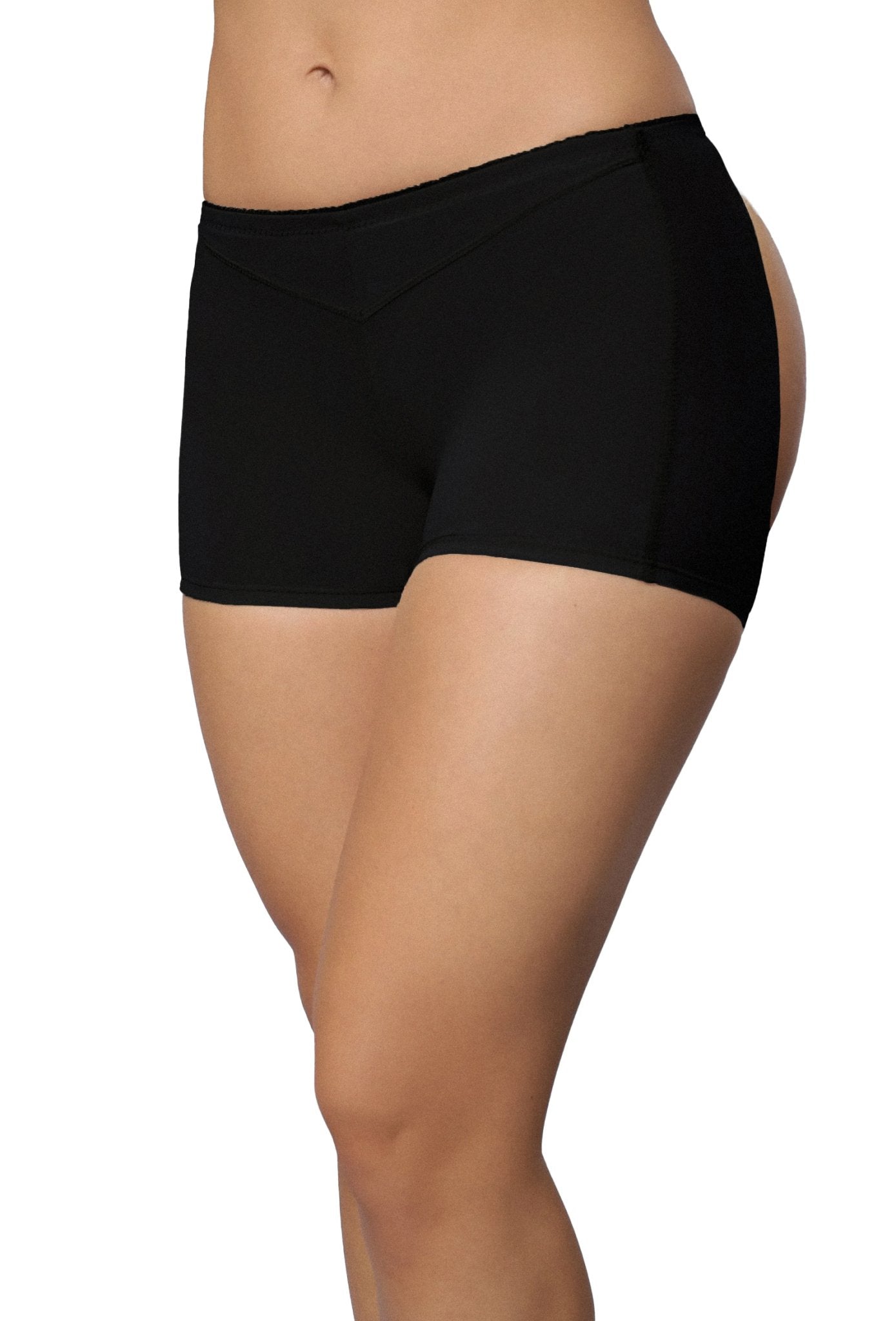 Butt Lifter Boy Short - Black - LAVAH INTIMATES