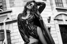Vespertine Black Rose Lace Teddy