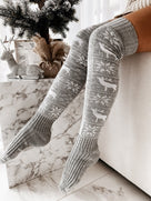 Christmas Thigh High Socks | Lavah Intimates