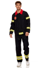 Where's The Fire 2-Piece Men's Firefighter Costume
