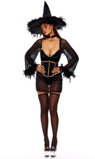 Hex Appeal 5-Piece Witch Costume Set
