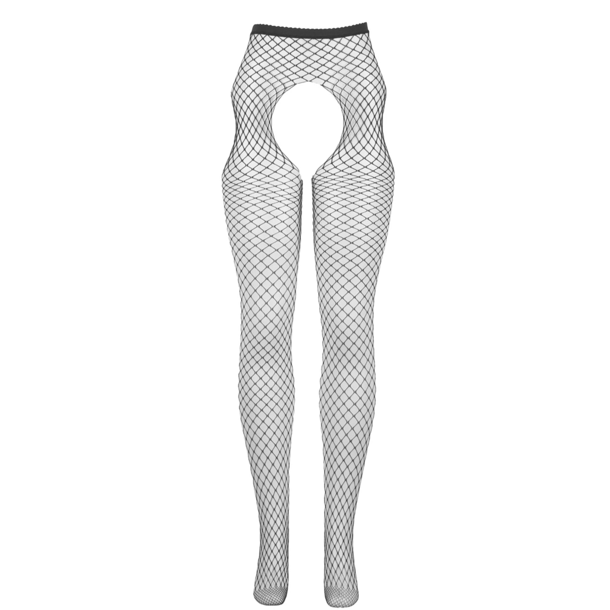 Fishnet Crotchless Pantyhose - LAVAH INTIMATES