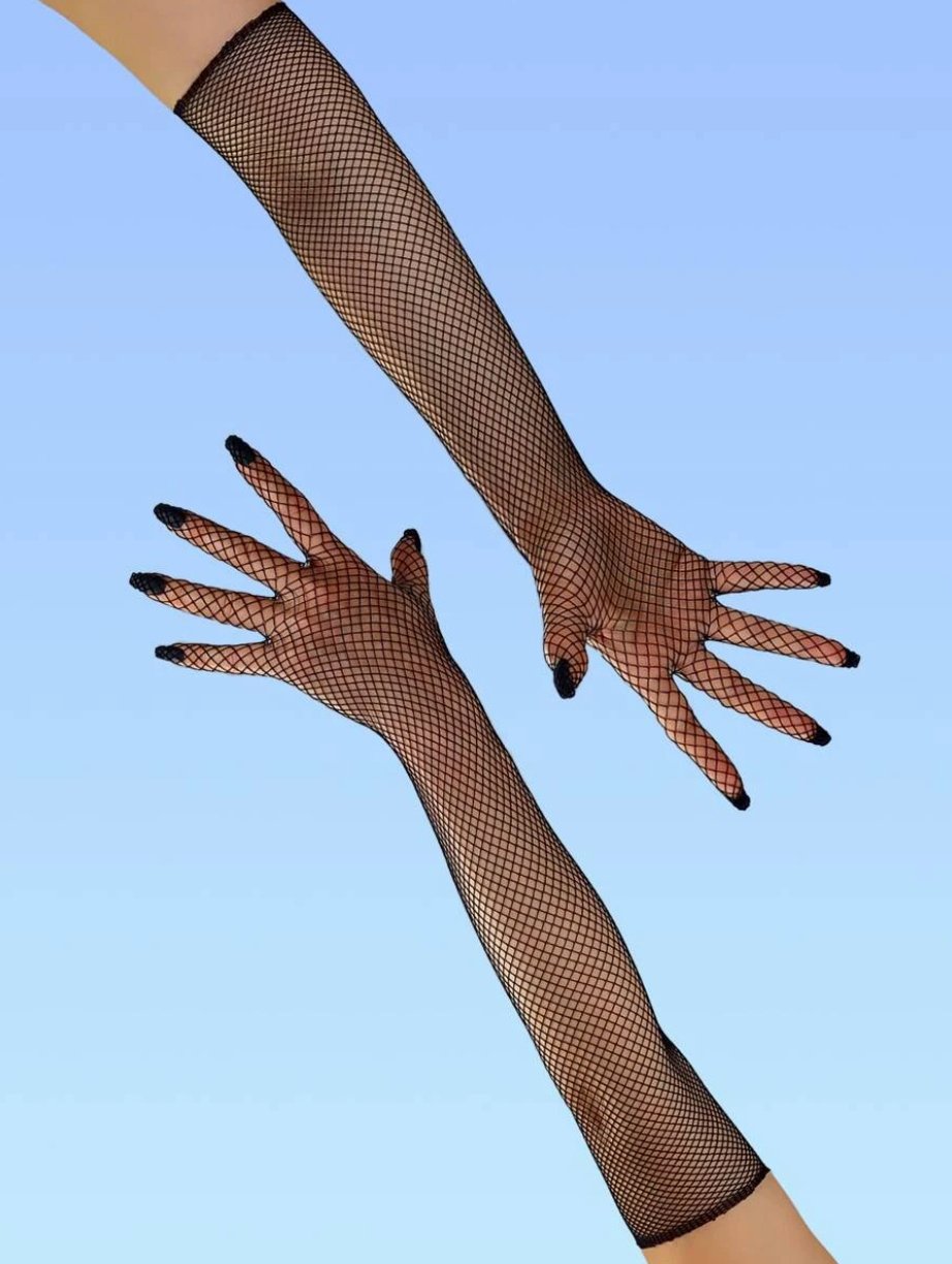 Fishnet Long Sleeve Gloves - LAVAH INTIMATES