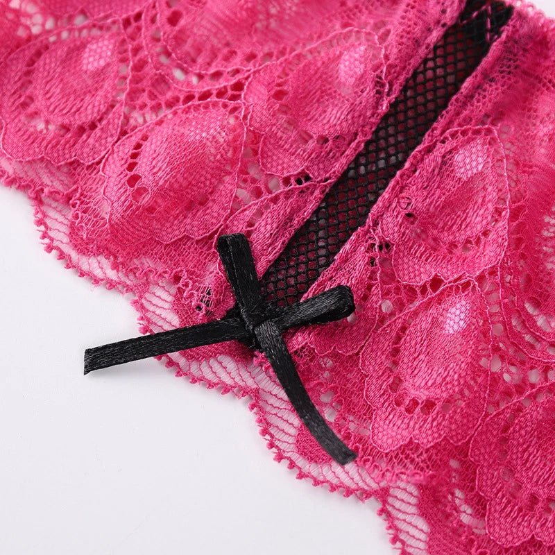 French Lace Thong - LAVAH INTIMATES