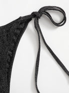 Glisten Bikini - Black - LAVAH INTIMATES