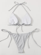 Glisten Bikini - Silver - LAVAH INTIMATES