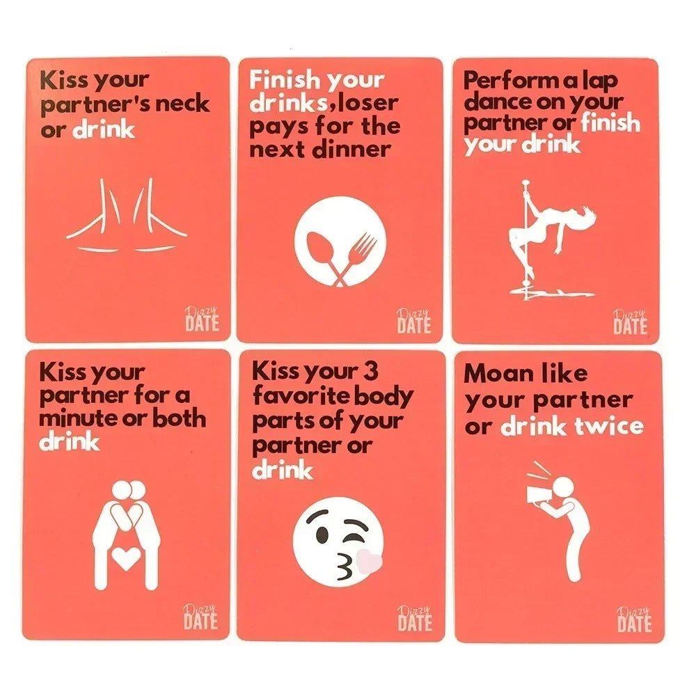 Dizzy Date Night Card Game | Lavah Intimates