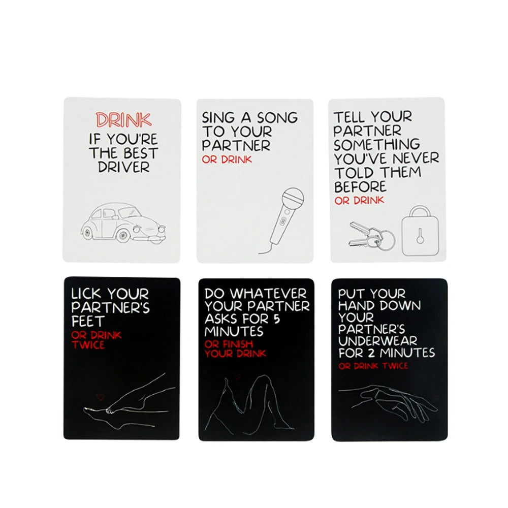 Tonight's Agenda Couples Card Game | Lavah Intimates