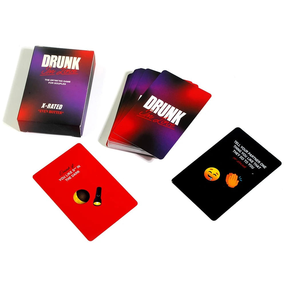 Drunk in Love Couples Card Game | Lavah Intimates