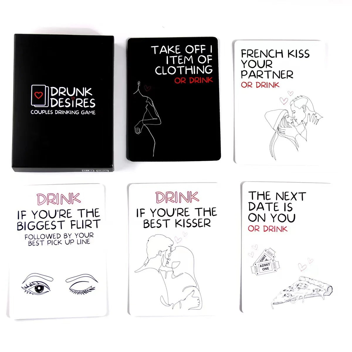 Tonight's Agenda Couples Card Game | Lavah Intimates