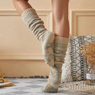 Knee High Nordic Reindeer Socks - LAVAH INTIMATES