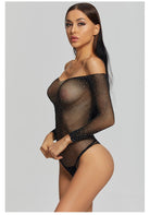 Lara Rhinestone Bodysuit - LAVAH INTIMATES