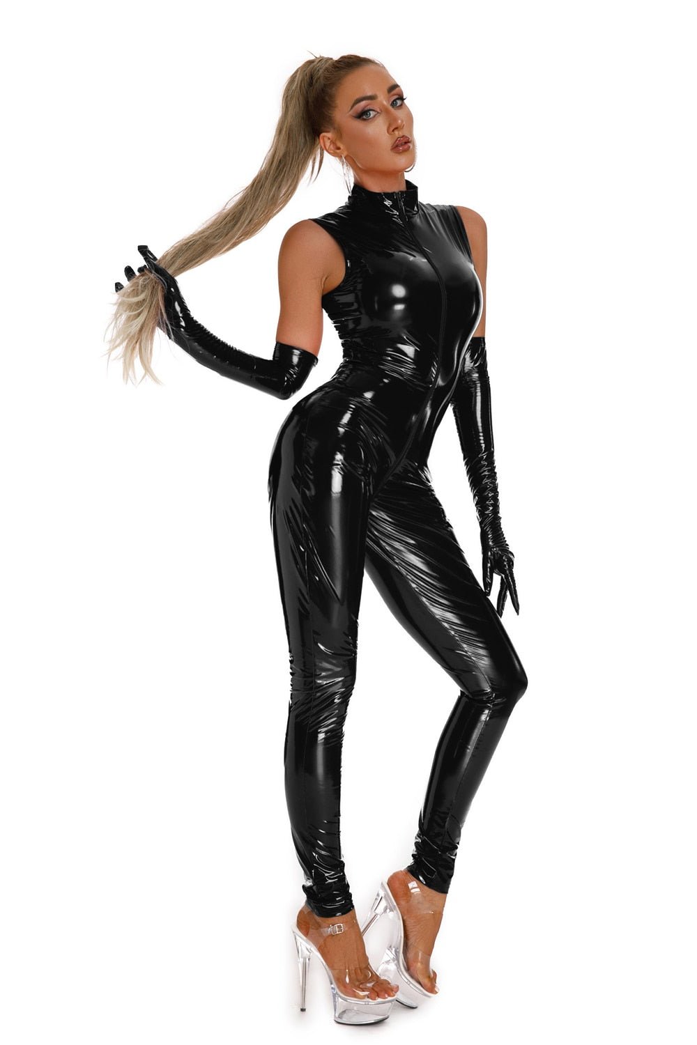 Lara Wetlook Catsuit - LAVAH INTIMATES