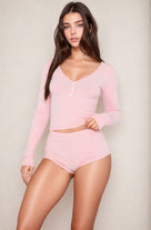 Soft Long Sleeve Loungewear Set | Lavah Intimates