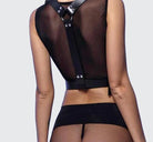 Obsession Leather Top - LAVAH INTIMATES