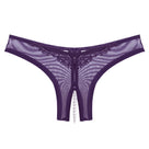Pearl Mesh Crotchless Panty - LAVAH INTIMATES