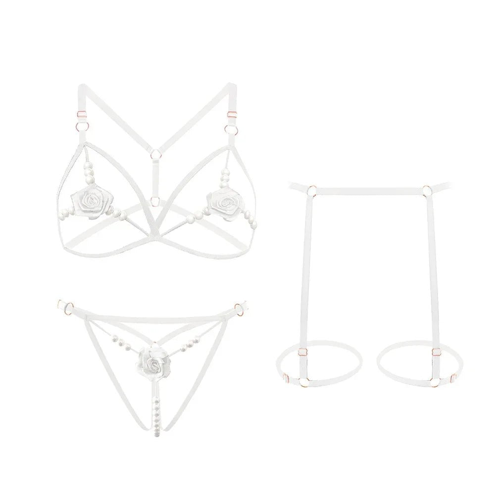 Petal and Pearl Set - LAVAH INTIMATES