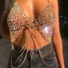 Rhinestone Bralette - LAVAH INTIMATES