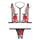 Rose Bed Lingerie Set - LAVAH INTIMATES