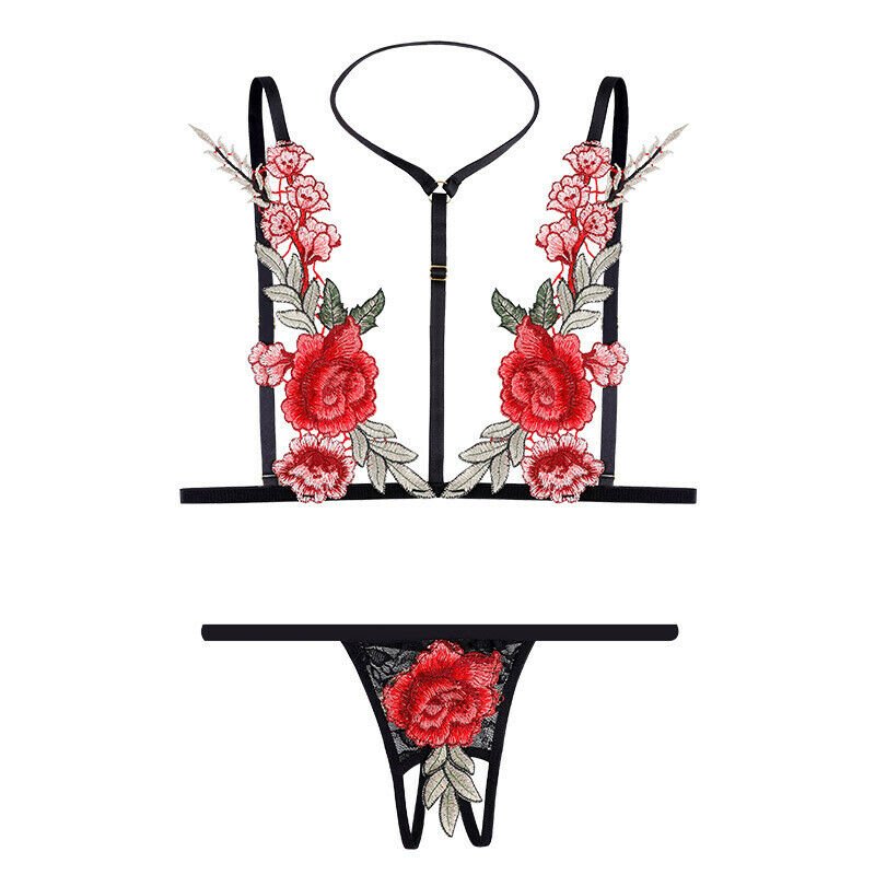 Rose Bed Lingerie Set - LAVAH INTIMATES