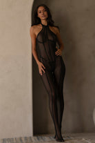 Sculpted Sheer Catsuit | Lavah Intimates